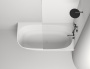 Ванна из искусственного камня Sofia Corner Right,102514G