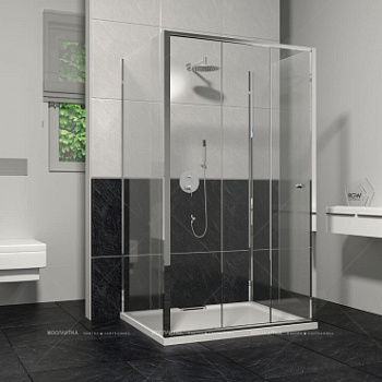 Душевой уголок RGW CL-40 P (CL-11 + 2 Z-050-1), 04094040-011P