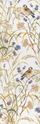 Декор SST\А02\12105R Астория Птицы белый обрезной 25*75*9 (1уп/6шт), шт