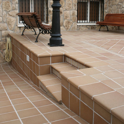 Ступень угловая CARTABON FIORENTINO 33x33x5, Natural Ступень угловая CARTABON FIORENTINO 33x33x5, Natural