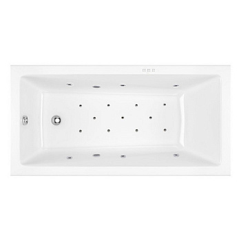 Ванна EXCELLENT Wave Slim 160x80 "RELAX" (хром) Ванна EXCELLENT Wave Slim 160x80 "RELAX" (хром)