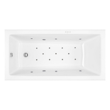 Ванна EXCELLENT Wave Slim 160x80 "RELAX" (хром) Ванна EXCELLENT Wave Slim 160x80 "RELAX" (хром)