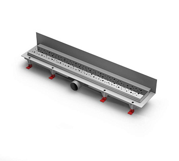 Душевой лоток 85 см Creto Points CRE-850 PH-P с решеткой, хром