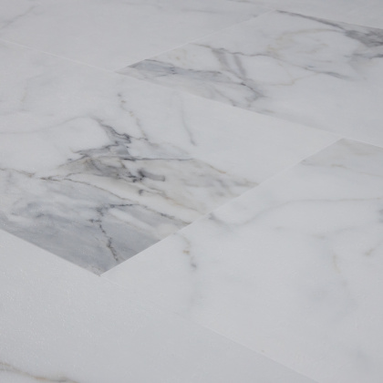 Виниловый ламинат Quick Step SPC Volcano VSPC 20250 Мрамор Белый