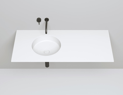 Раковина Salini MAREA 04 1802204MRF S-Stone покраска по RAL полностью, полувстраиваемая, матовая