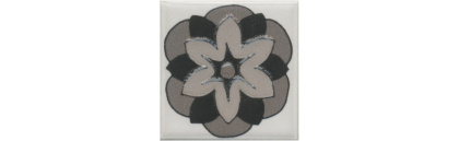 Вставка OS\A176\21052 Анвер 2 серый 4,85x4,85x6,9 (40шт), шт.