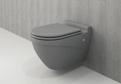 Чаша унитаза подвесного Bocchi Taormina Arch 1012-006-0129 серая