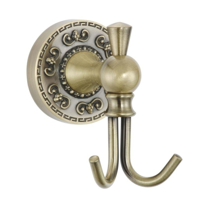 Крючок двойной, RG1021Q Rose, Бронза