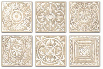 Вставка Сонет A1294\SG1550 бежевый  4,7х4,7, шт Вставка Сонет A1294\SG1550 бежевый  4,7х4,7, шт