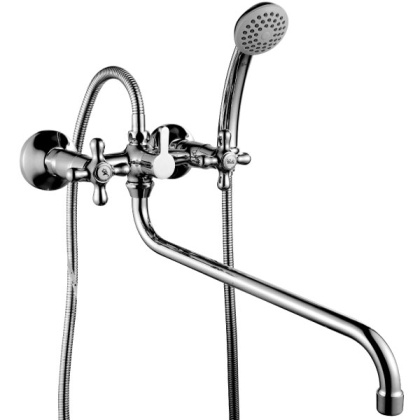 Смеситель Rossinka Н02-84 для ванны универсальный Смеситель Rossinka Н02-84 для ванны универсальный