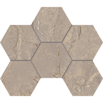 Мозаика BR02 Hexagon 25x28,5 непол. Мозаика BR02 Hexagon 25x28,5 непол.