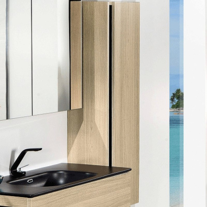 Пенал Vallessi 120*35*28,5cm Light Oak 836-L Boheme