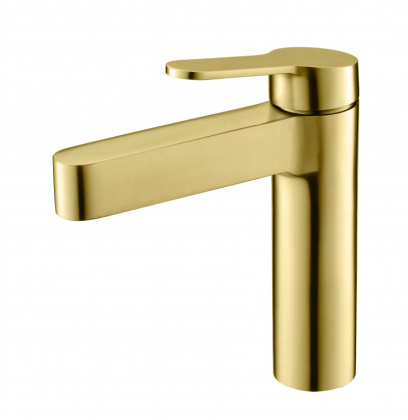 DELTA Смеситель для раковины без донного клапана, чёрный матовый, DEL-LVM-NERO DELTA Смеситель для раковины без донного клапана, чёрный матовый, DEL-LVM-NERO