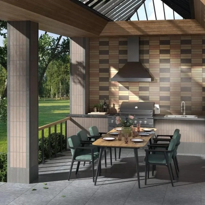 Роверелла серый матовый обрезной 60x60x2