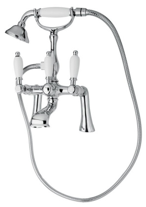 FIRST-PBV-03/24-M Смеситель на борт ванны с ручным душем, золото FIRST-PBV-03/24-M Смеситель на борт ванны с ручным душем, золото