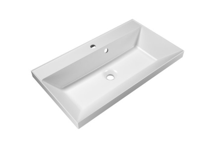 Тумба с раковиной подвесная  BelBagno AURORA 80 Bianco Lucido, раковина белая Тумба с раковиной подвесная  BelBagno AURORA 80 Bianco Lucido, раковина белая