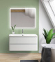 Тумба с раковиной подвесная BelBagno ALBANO 80 Rovere Nature Grigio, раковина белая Тумба с раковиной подвесная BelBagno ALBANO 80 Rovere Nature Grigio, раковина белая