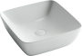 Умывальник чаша FORM накладная квадратная 410*410*145мм