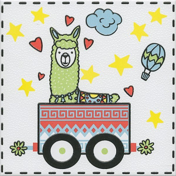 Декор 5 OP\A225\5009 Альпаки Белый (20см*20см*6,9мм) (10шт/0,4м2) ., шт