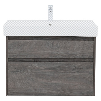 Тумба под раковину Aquanet Nova Lite 85 дуб рошелье, 2 ящика