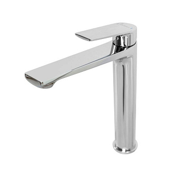 COMFORT-LC-01-W0 Смеситель для накладных раковин однорычажный, без донного клапана, хром