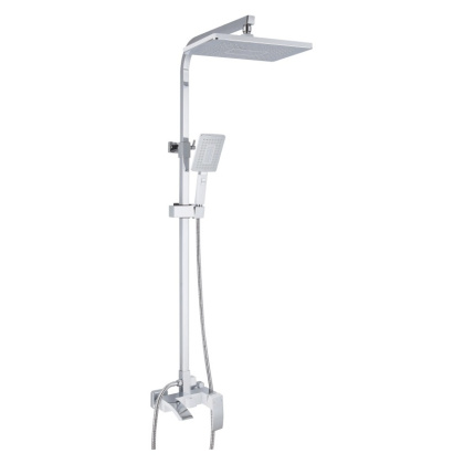 Душевая система латунь белый/хром R1536F