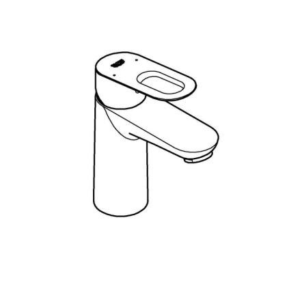 Смеситель для раковины Grohe BauLoop 23337000 хром