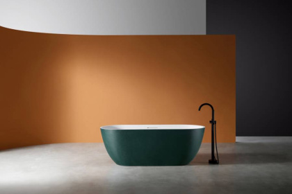 Ванна из литьевого мрамора Abber Frankfurt 170х75 AM9941MBG Ванна из литьевого мрамора Abber Frankfurt 170х75 AM9941MBG