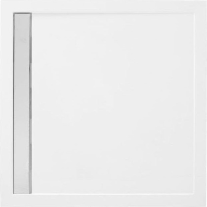 Душевой поддон Aquanet Stone Lite GB1000S 100x100 (с ножками и панелью)