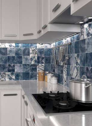 Керамическая плитка Carmen Souk Blue 13х13