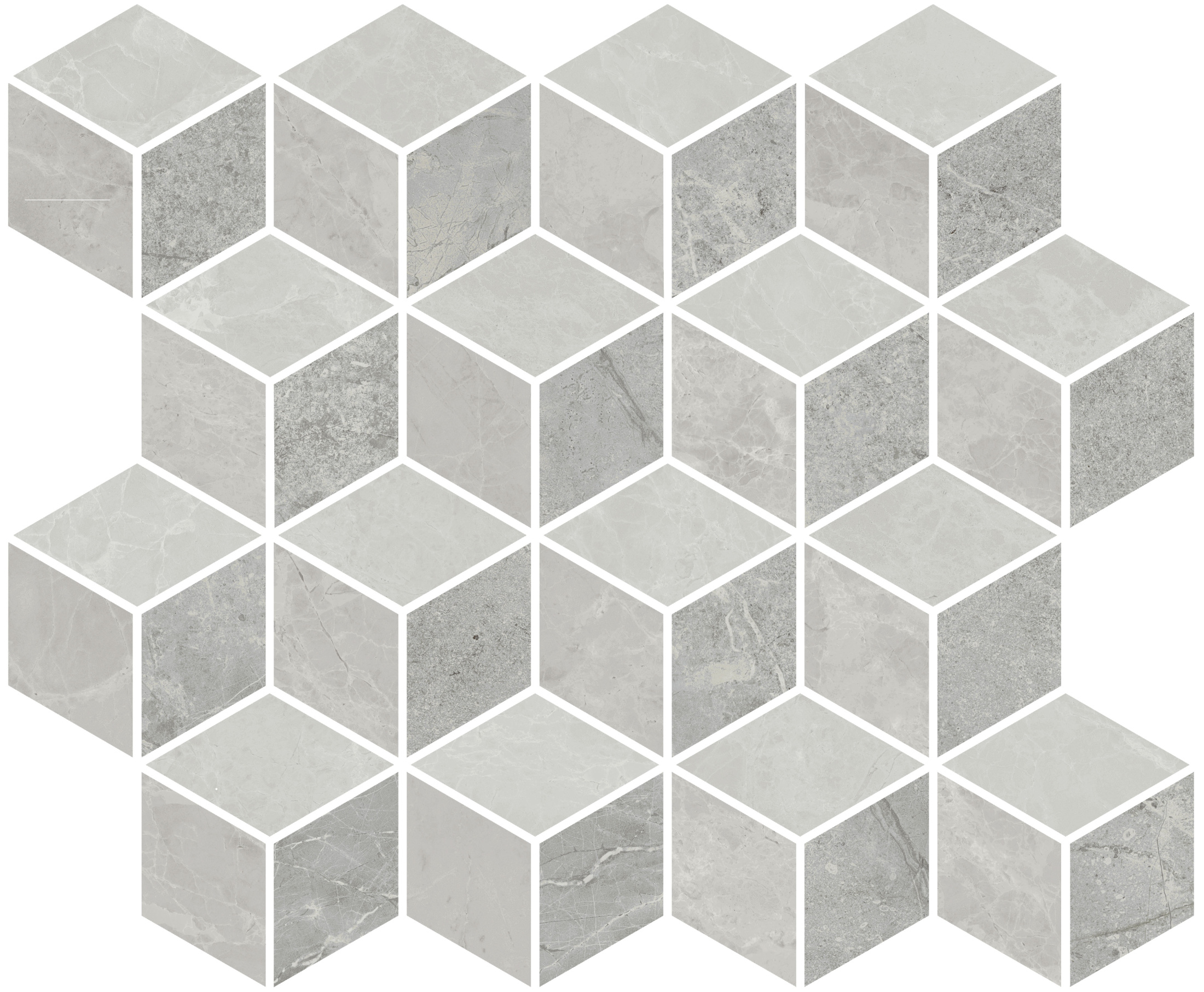 Декор Риальто 3 мозаичный глянцевый 45x37,5x1