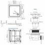 Amper 29T03 Душевой поддон Wasserkraft Amper 29T03 Душевой поддон Wasserkraft