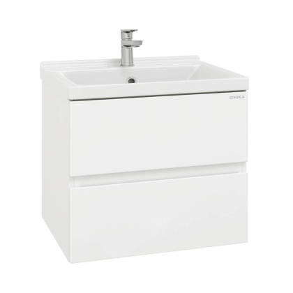 Тумба Onika Эвада 60 подвесная, белая (ум. Миранда 60)