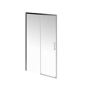 Душевая дверь vetro, раздвижная, 120х195, хром