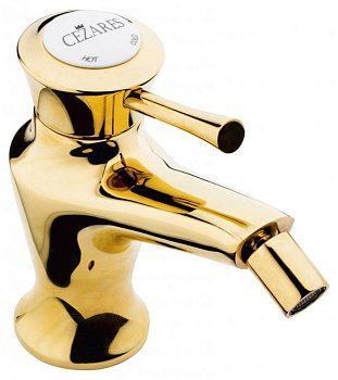 GIUBILEO-BSM1-02 Смеситель на биде однорычажный c донным клапаном, исполнение бронза