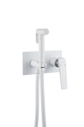 Гигиенический душ Shevanik S8005F латунь белый/хром