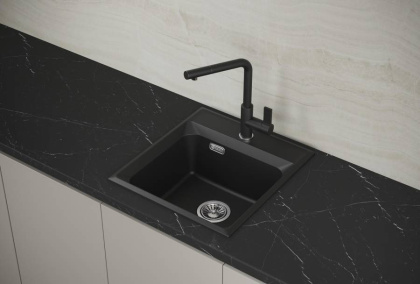 Мойка кухонная Point Мисти 46 черный