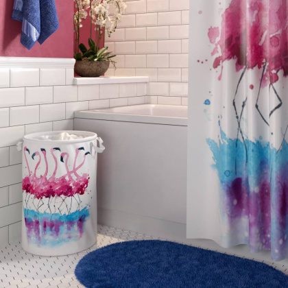 Корзина для белья Lossa, 37х37х55 см, WB-811