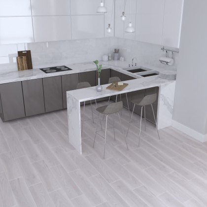 Керамогранит SG708590R Albero коричневый 20х80х9 (9шт_1,44м2), м2