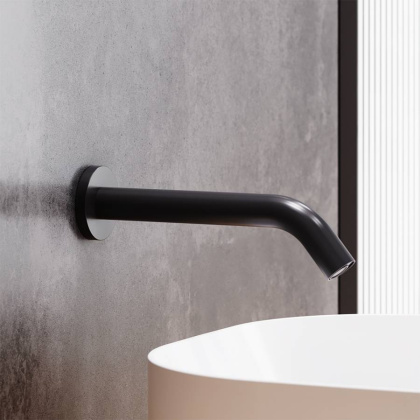 360270300 Scandinavian Pure сенсорный Смеситель для умывальника, встраиваемый, чёрный