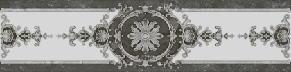 Бордюр Монте Тиберио 3 глянцевый обрезной 80x19,8x1