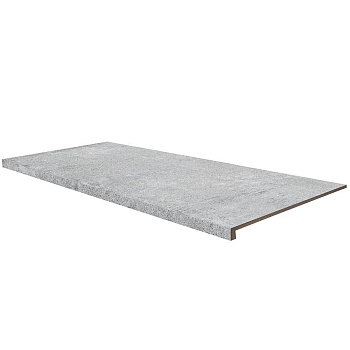 Ступень фронтальная , PELDANO RECTO SILVER 33x120x3, Opera Ступень фронтальная , PELDANO RECTO SILVER 33x120x3, Opera