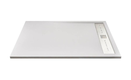 Душевой поддон Creto Scala 160x80 прямоугольный, серый Душевой поддон Creto Scala 160x80 прямоугольный, серый