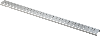 Решетка для дренажного желоба 75 мм, нержавеющая сталь