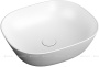 Plural Квадратная раковина-чаша низкая, 45 cm, Матовый Белый