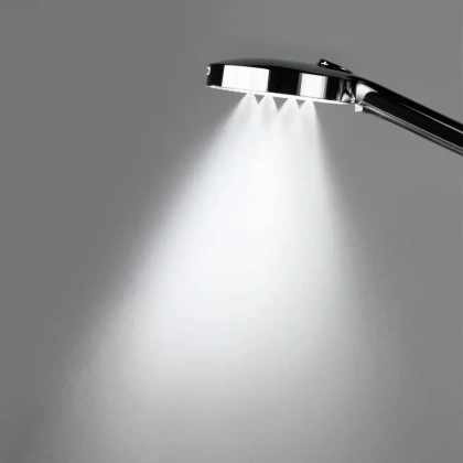 Душевая колонна FONTE на 3 потока с фиксированным изливом и механическим смесителем, хром Душевая колонна FONTE на 3 потока с фиксированным изливом и механическим смесителем, хром