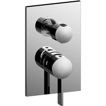Смеситель для душа Paffoni Rock RO018CR (с внутренней частью)