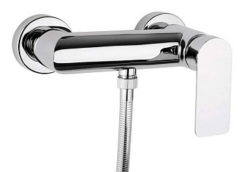 TIRRENO-DM-01 Смеситель для душа однорычажный, исполнение хром, ручки хромированные