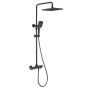 Душевая стойка Next VSFS-1N1TMB термостатическая, черный