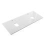 Столешница из МДФ BelBagno EK-120-AS-BL-R Bianco Lucido Столешница из МДФ BelBagno EK-120-AS-BL-R Bianco Lucido